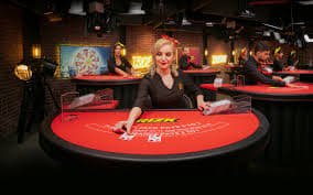 nanastoto 126 live blackjack studio with dealer and card table on mobile screen